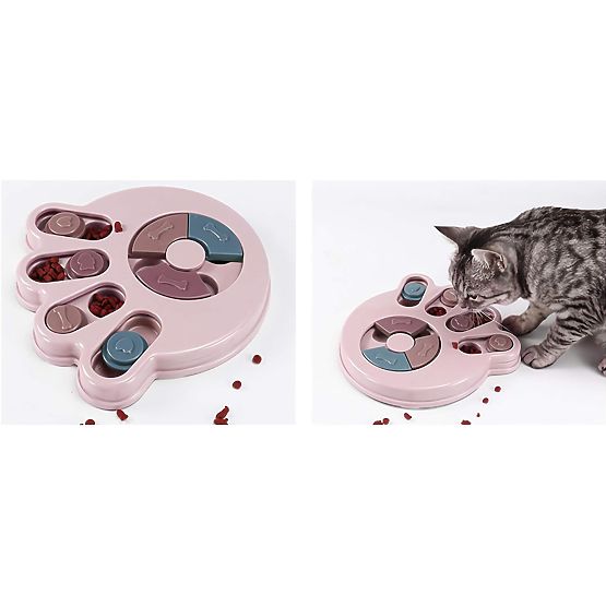Puzzle Game Toy for Dogs and Cats Brady Pink