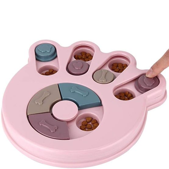 Puzzle Game Toy for Dogs and Cats Brady Pink
