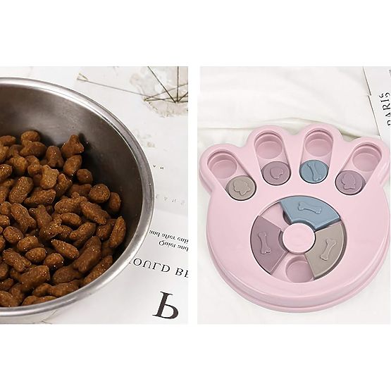 Puzzle Game Toy for Dogs and Cats Brady Pink