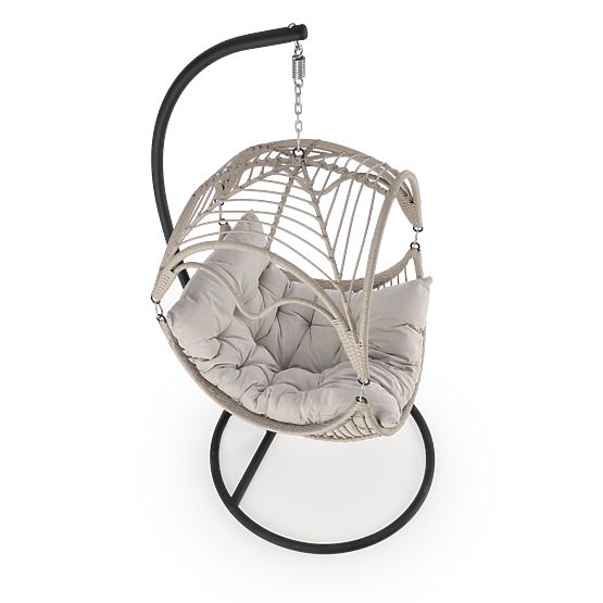 RASMUS garden chair, light gray (3pcs=1pc)