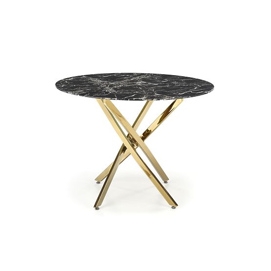 RAYMOND 2 Table, Top - Black Marble, Legs - Gold (2p=1pc)