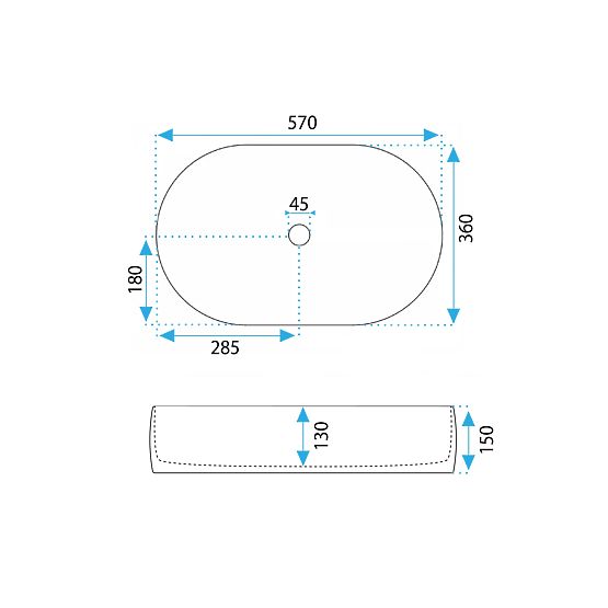 Rea Alma Furniture Washbasin