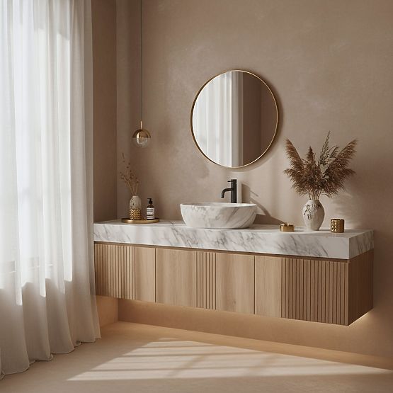 REA Amelia ASH MATT Furniture Washbasin