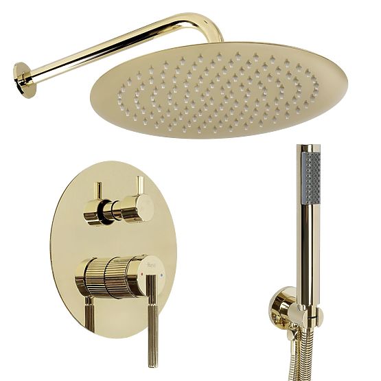 Rea Argon Gold Concealed Shower Set + BOX