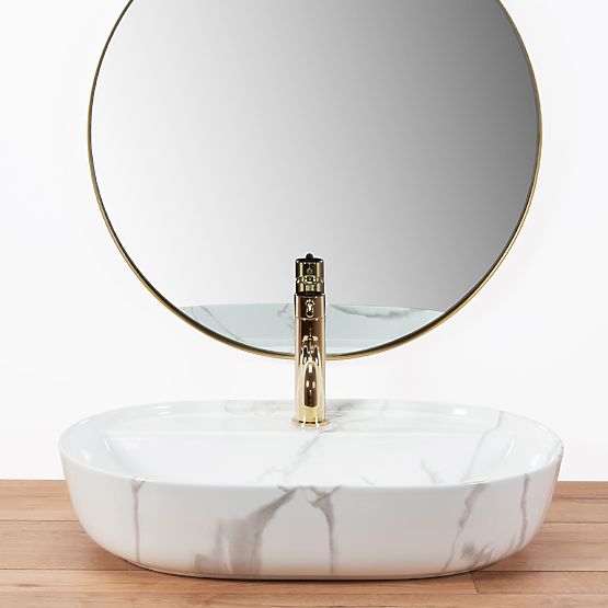 REA Aura 61 Marmo Shiny Sink