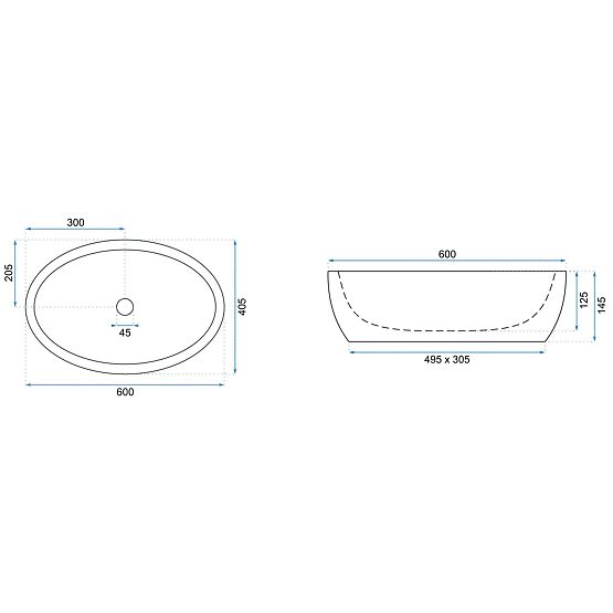 Rea Meryl Furniture Washbasin