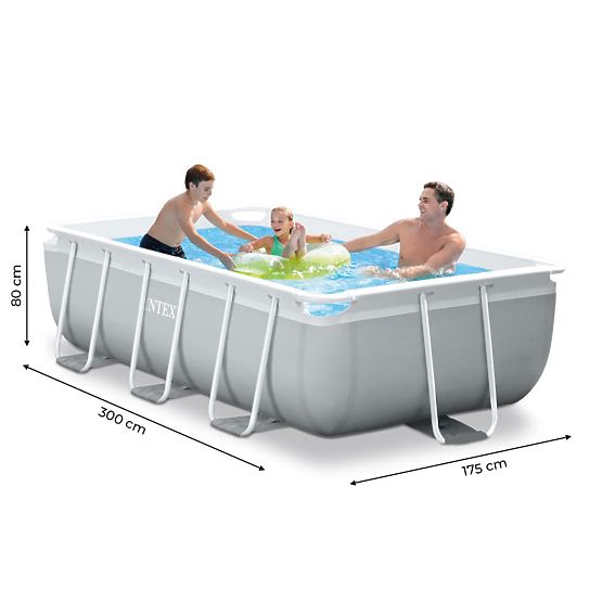 Rectangular pool 300x175 cm
