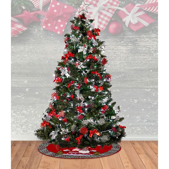Red Tree Skirt YX22025 80 cm