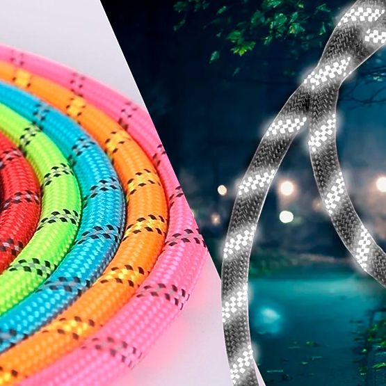 Reflective Leash and Collar for Dog PJ-037 Blue