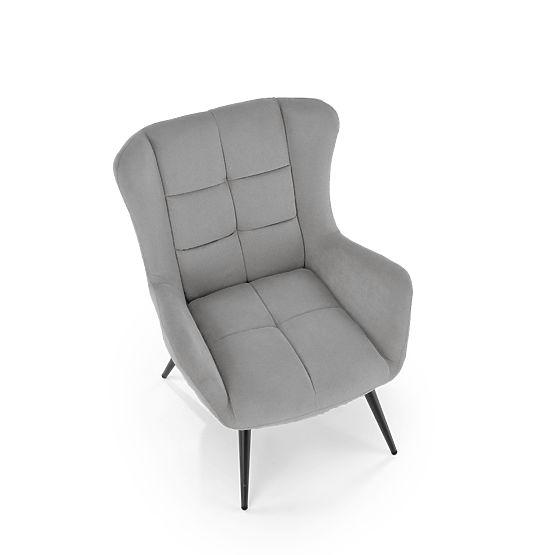 Relaxation chair BYRON - gray