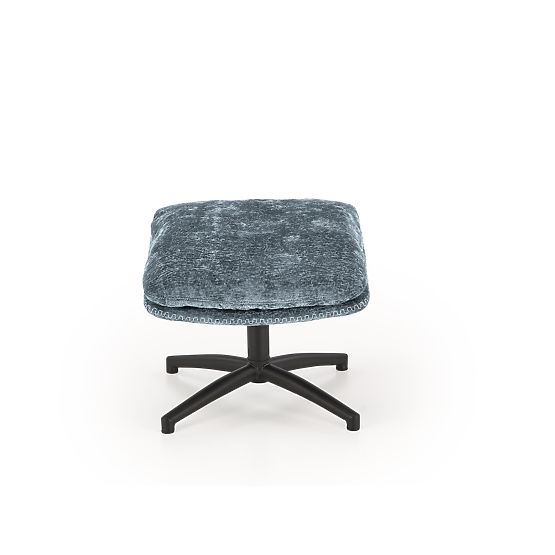 Relaxation Chair DARIO with Footrest and Rocking Function, Blue (1p=1pc)