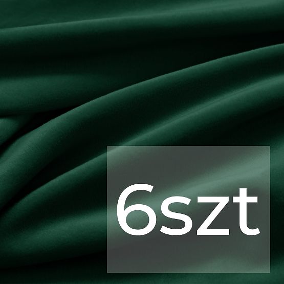 RESTILO SENTO Sofa Cover in Bottle Green Smooth Classic Style