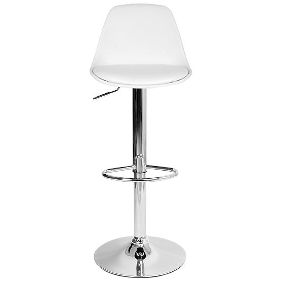 Ricardo White Bar Stool