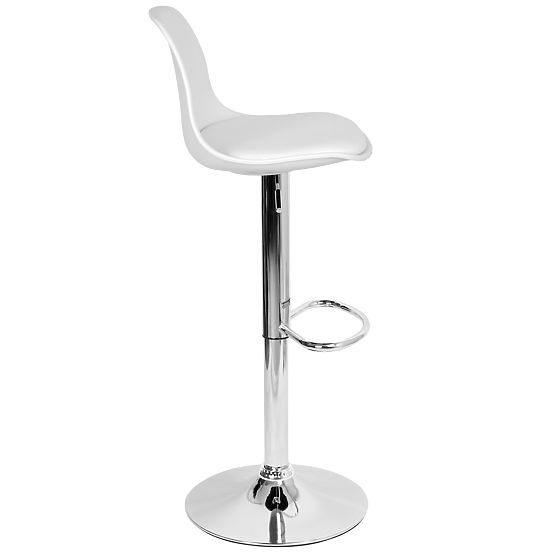 Ricardo White Bar Stool