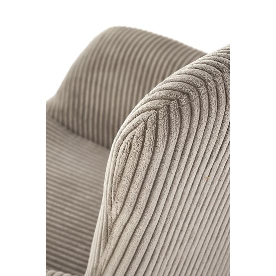 Rocking chair BELMIRO - gray corduroy