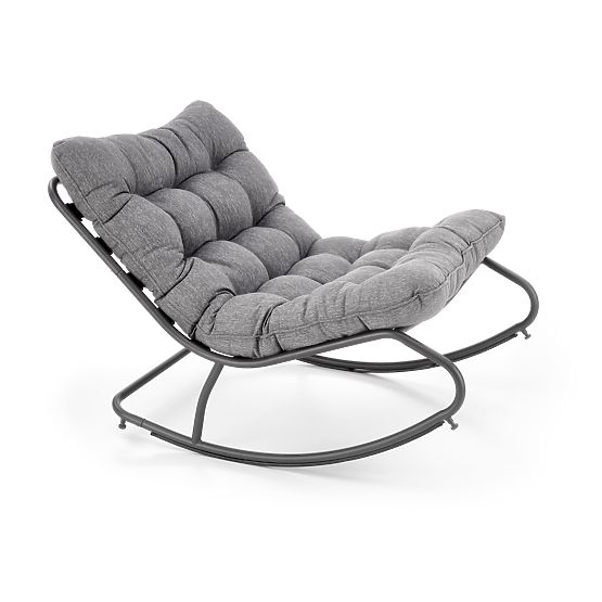 Rocking chair GATTO - gray