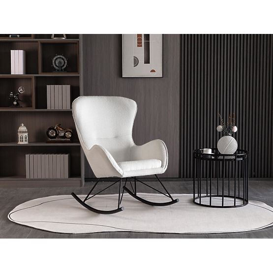 Rocking chair HARMONIE - white