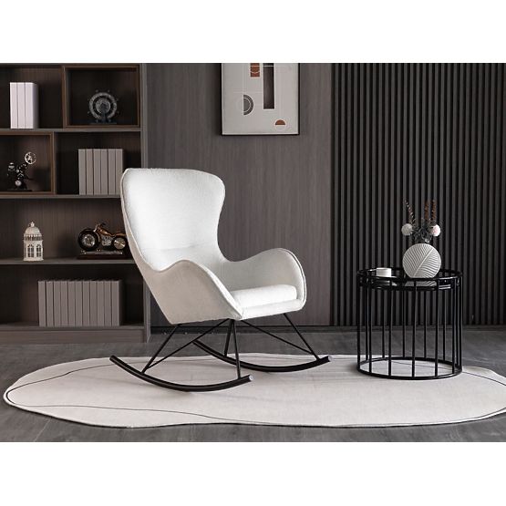 Rocking chair HARMONIE - white