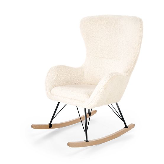 Rocking chair LIBERTO - cream