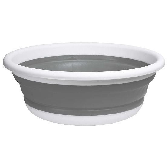 Round Bowl 37 cm White-Grey ELBA COMPACT 9 Liters