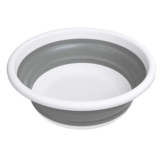 Round Bowl 37 cm White-Grey ELBA COMPACT 9 Liters