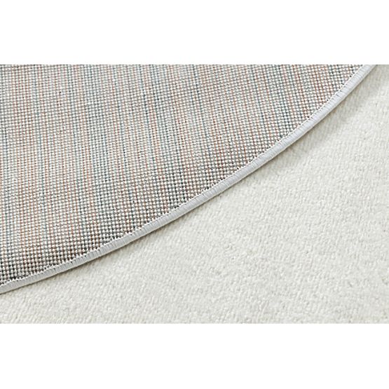 Round Carpet SOFTY Uniform, Monochrome, Cream