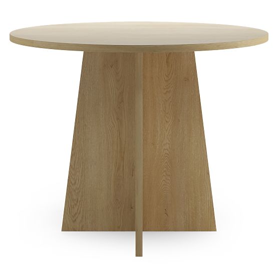 Round Dining Table Merlo 100 cm, Cremona Torro Oak