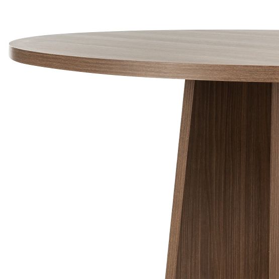 Round Dining Table Merlo 100 cm, Lincoln Walnut