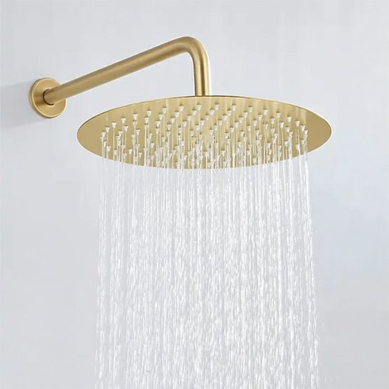 Round Shower Head Rea 25cm Gold