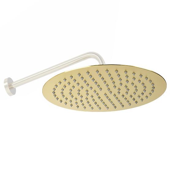 Round Shower Head Rea 25cm Gold