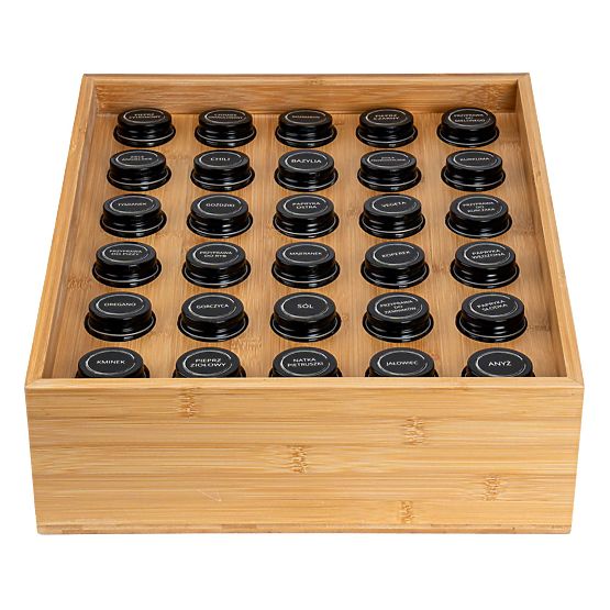 SAFRAN Natural Spice Rack
