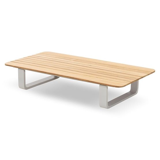 San Piero 2 Garden Corner Sofa with Table, Teak Wood FSC, Gray/Natural