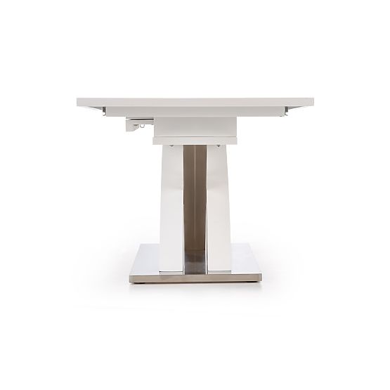 SANDOR extendable table white lacquered (3p=1pc)