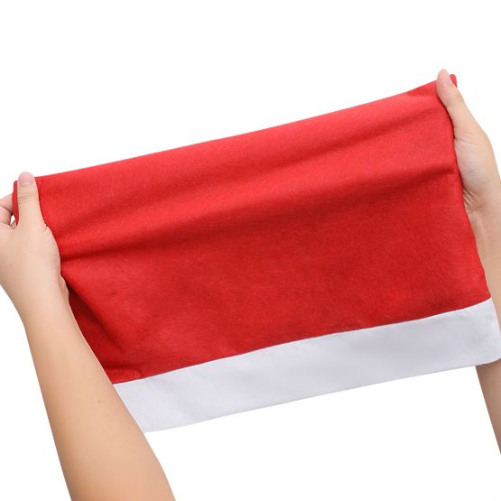 Santa Claus Hat Chair Covers 2 pcs