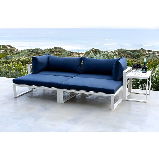 SANTO White Garden Furniture Set