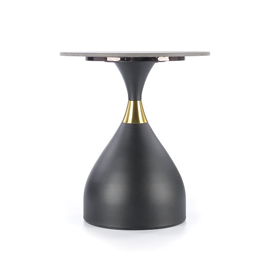 SCALITA coffee table black marble / black / gold (2p=1pc)