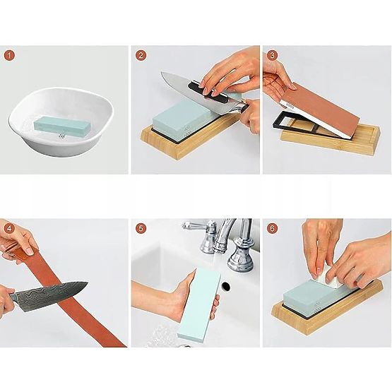 SERDIS Knife Sharpening Stone Set