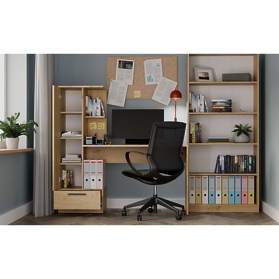 Set Desk + Shelf COSMO ARTISAN OAK