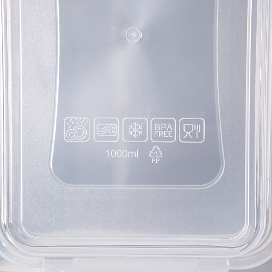 Set of 12 RIMINI Plastic Containers