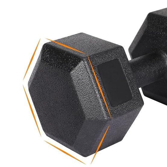 Set of 2 KRONOS Dumbbells 2x6 kg