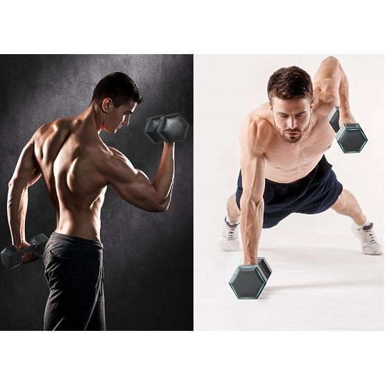 Set of 2 KRONOS Dumbbells 2x6 kg