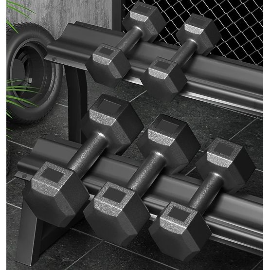 Set of 2 KRONOS Dumbbells 2x6 kg