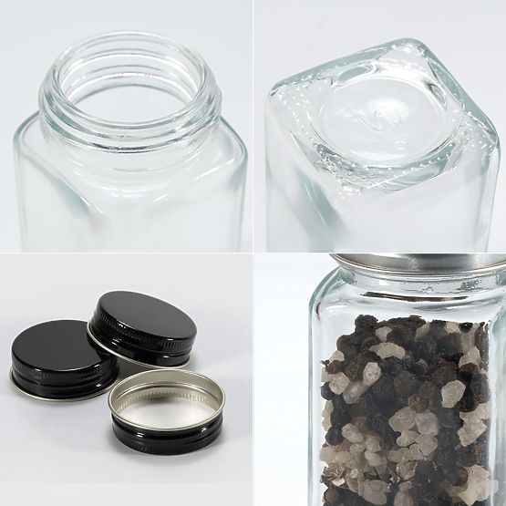 Set of 24 BAKER Spice Jars