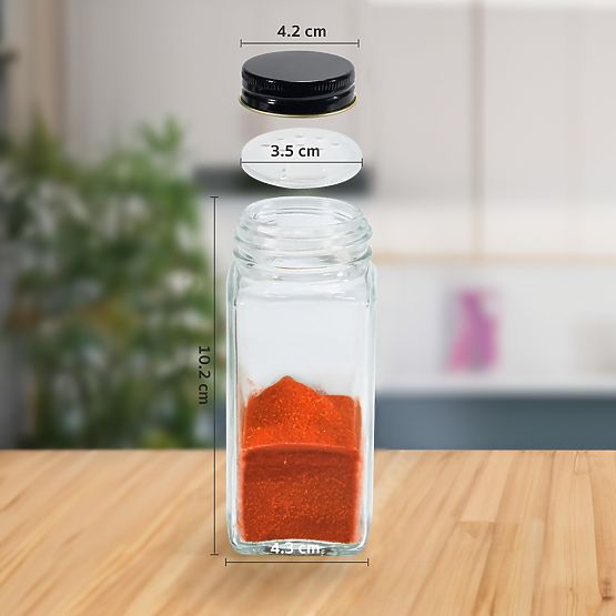 Set of 24 BAKER Spice Jars