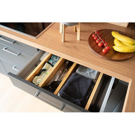 Set of 4 Bamboo Drawer Dividers RITA