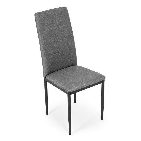 Set of 4 Dining and Living Room Chairs - Grey