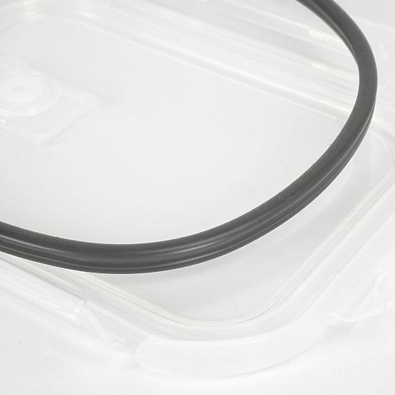 Set of 6 Glass Food Containers AMALFI