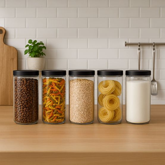 Set of 9 FRASCO Containers