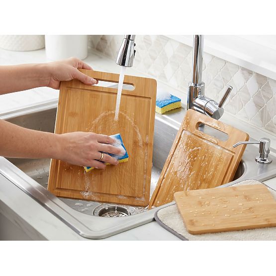 Set of Bamboo Cutting Boards TAVOLA 3 Pieces