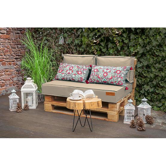 Set of cushions for pallet furniture - Beige
